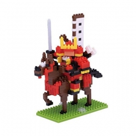 nanoblock SAMOURAï à ChEVAL (+ de 450 pièces)