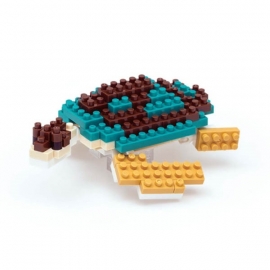 nanoblock mini TORTUE de MER (+ de 110 pièces) [NBC_081]