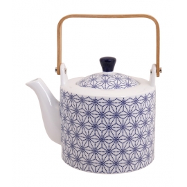 Théière en porcelaine NiPPON BLUE star 1L35