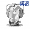 Miniature à monter en métal Dr. Who TêTE de CYbERMAN (h7.1cm)