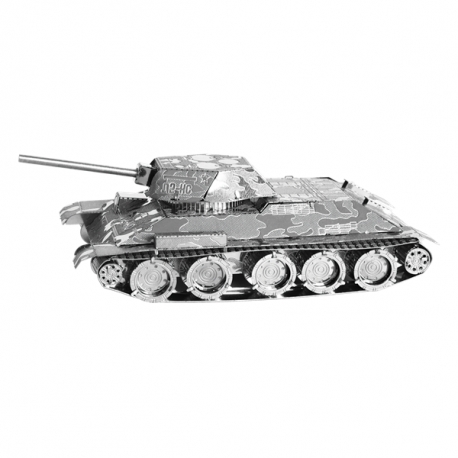 Miniature à monter en métal TANK T-34 (L7.5cm)