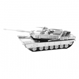 Miniature à monter en métal TANK M1 ABRAMS (L10.5cm)