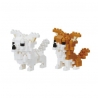 nanoblock mini COUPLE ChiENS ChihUAhUAS