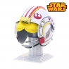 Miniature à monter en métal Star Wars Casque de LUKE SKYWALKER (h7cm)