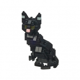 nanoblock mini ChAT NOiR (+ de 110 pièces) [NBC_281]