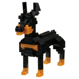 nanoblock mini DobERMAN (+ de 120 pièces) [NBC_255]