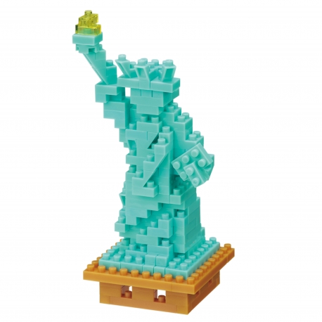 nanoblock monument mini STATUE de la LiBERTé (Etats-Unis) (+ de 160 pièces)