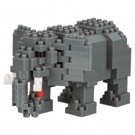 nanoblock mini ELEPHANT (+ de 200 pièces) [NBC_295]