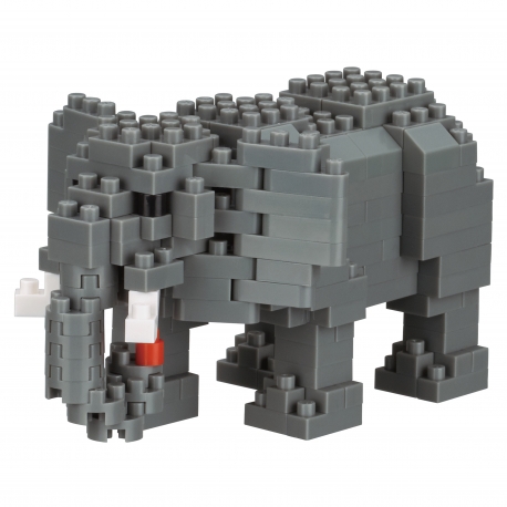 nanoblock mini ELEPHANT (+ de 200 pièces)