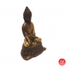 Bouddha ShAKYAMUNi en laiton bronze et or (h8cm)