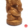 Ganesh assis en bois (h7cm)