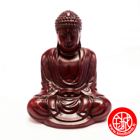 Bouddha de KAMAKURA (Amita) en résine marron (h11cm)