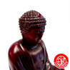 Bouddha de KAMAKURA (Amita) en résine marron (h11cm)