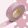 masking tape déco kesshou pink 15mm*10m