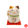 Maneki Neko 招き猫 MiNi en porcelaine japonaise (h2.4cm)