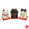 Maneki Neko 招き猫 MiNi en porcelaine japonaise (h2.4cm)