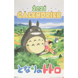 Calendrier 2021 Français - Mon voisin Totoro© (29*44cm)
