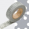 masking tape déco kesshou gray 15mm*10m