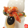 Maneki Neko 招き猫 PRièRE en porcelaine japonaise h15cm