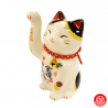 Maneki Neko 招き猫 GRANdE FORTUNE MiKé en porcelaine japonaise (h12cm)