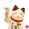 Maneki Neko 招き猫 GRANdE FORTUNE MiKé en porcelaine japonaise (h12cm)