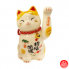 Maneki Neko 招き猫 GRANdE ChANCE TORA en porcelaine japonaise (h12cm)