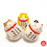 Culbuto Maneki Neko 招き猫 SMALL en porcelaine (h4.5cm)