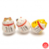 Culbuto Maneki Neko 招き猫 SMALL en porcelaine (h4.5cm)