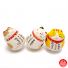 Culbuto Maneki Neko 招き猫 SMALL en porcelaine (h4.5cm)