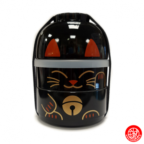 Bento KOKEShi (招き猫 Maneki Neko) noir 640ml