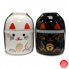 Bento KOKEShi (招き猫 Maneki Neko) noir 640ml