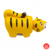 Zodiaque 2022 TiGRE "HARUKO" avec tête mobile en argile L10.5cm