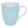 Mug STARWAVE bleu turquoise en porcelaine (38cl)