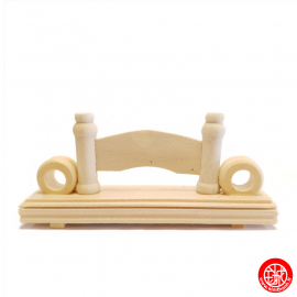 Support pour éventail en bois L15cm