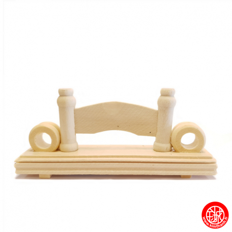 Support pour éventail en bois L15cm