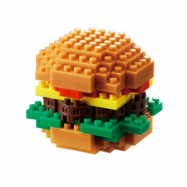 nanoblock mini HAMbURGER (+ de 120 pièces)