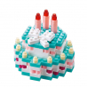 nanoblock mini GâTEAU d'ANNiVERSAiRE (+ de 170 pièces)