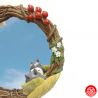 Miroir Totoro et guirlande de fleurs - Mon voisin Totoro© (h19cm) 