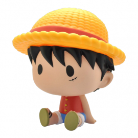 Tirelire ChiBi One Piece™ LUFFY assis (15.8cm)