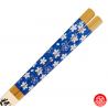 Baguettes japonaises en bambou BLEU SAKURA (22.5cm)