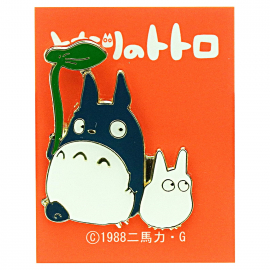 Pin's Totoro bleu et blanc bourgeon - Mon voisin Totoro© (L3*h2.5cm)