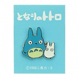Pin's Totoro bleu et blanc - Mon voisin Totoro© (L2*h2cm)