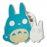 Pin's Totoro bleu et blanc - Mon_voisin_Totoro© (L3*h2.5cm)