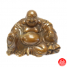 Bouddha de la prospérité Hotei 布袋 assis en cuivre