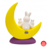 Zodiaque 2023 USAGi famille lapin sue la lune Nishikisai Fukkun Tsuki en argile h16cm