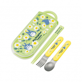 Etui coulissant avec baguettes et couvers TOTORO© - Mon voisin Totoro© (L20cm) 