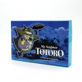 Coffret 10 cartes postales Pop-up et enveloppes 10*15cm - Mon voisin Totoro© [16867]