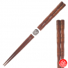 Baguettes japonaises en bois "BAMBOO" (22.5cm)