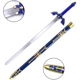 Katana de décoration • Zelda - Link • EXCALibUR, lame en acier inox 72cm [#5G]