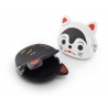 Porte-monnaie mimi POCHi Japan MANEKi NEKO noir en silicone